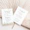 Colourful Dainty Wild Flowers Front & Back Wedding