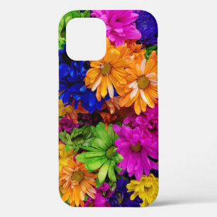 Colourful Daisies Floral iPhone 12 Case