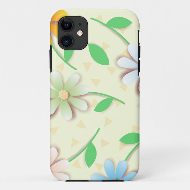 Colourful daisies, iPhone 5 case (Back)