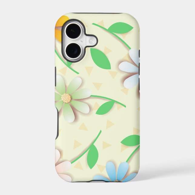 Colourful daisies, iPhone 5 case (Back)