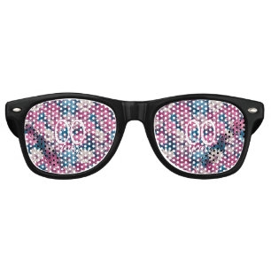 Colourful Daisy 60Th Birthday Celebration Retro Sunglasses