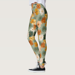 Colourful Daisy Fantasy Active Weightlifting Leggings