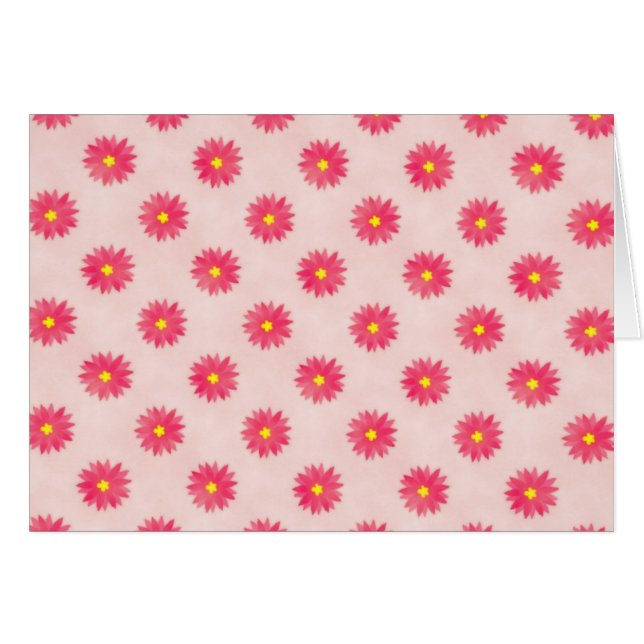 Colourful Daisy Pattern (Front Horizontal)