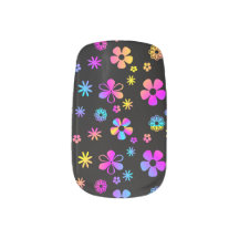 Colourful Daisy: Retro Minx Nails