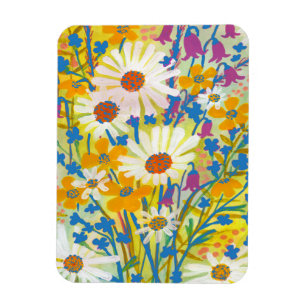 Colourful Daisy Wildflowers Bouquet CUSTOMIZE IT! Magnet