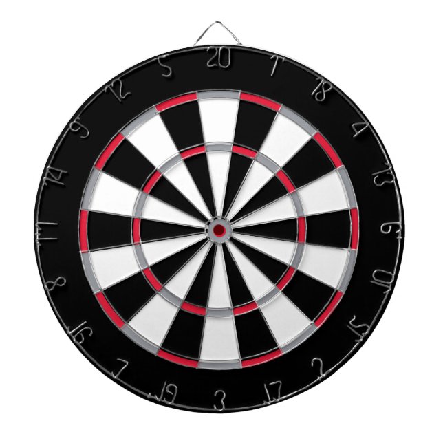 Colourful Dart Board in Atlanta colours (Front)