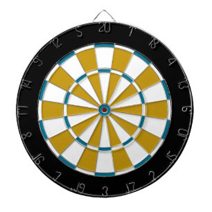 Colourful Dart Board in Jacksonville colours