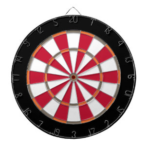 Colourful Dart Board in Tampa Bay colours