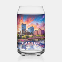 Colourful Dayton Skyline