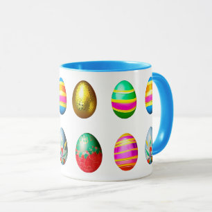 Colourful Decorated  Easter Eggs  Mug