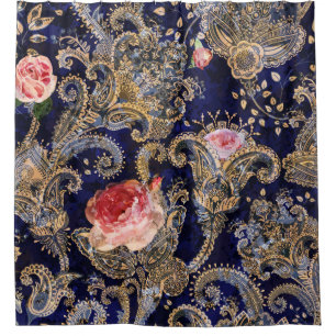 Colourful Decorative Flowers Batik