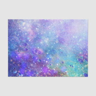 Colourful Deep Space Background Tissue Paper
