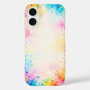 Colourful design iPhone 16 case