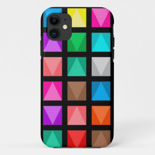 Colourful design iPhone 11 case