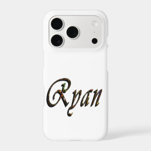 Colourful Designed Ryan Name,