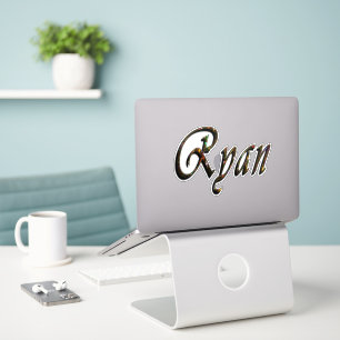 Colourful Designed Ryan Name,