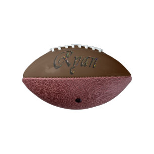 Colourful Designed Ryan Name, Football