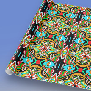 Colourful Designs Wrapping Paper