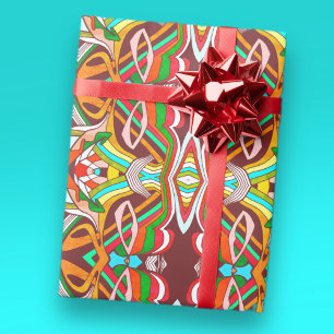 Colourful Designs Wrapping Paper