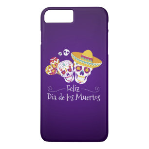 Colourful Dia de los Muertos   Phone Case