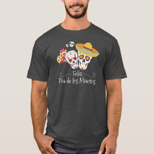 Colourful Dia de Muertos Party   Shirt