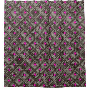 Colourful Diagonal Maze Pattern on Custom Colour