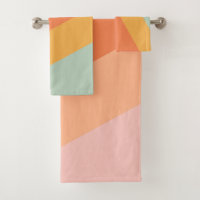 Colourful Diagonal Stripes Retro Candy Pastel