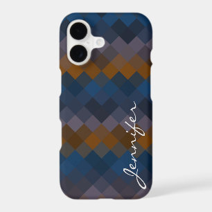 Colourful Diamond Geometric Pattern #19