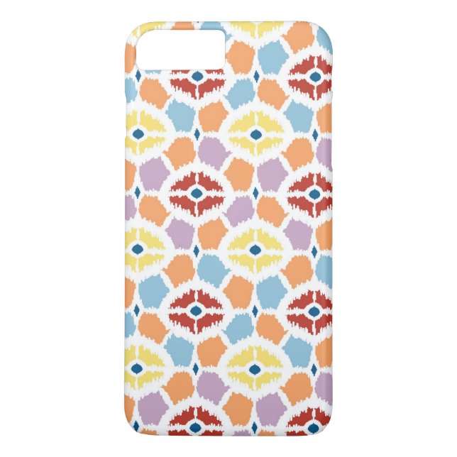 Colourful diamonds ikat geometric Case-Mate iPhone case (Back)