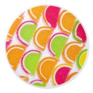 Colourful Different Jelly Candy Ceramic Knob