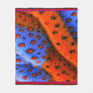 Colourful Digital 3D Design Fleece Blanket | Perfe