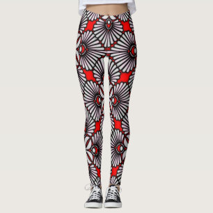Colourful Digital 3D Design Leggings – Perfect Fit