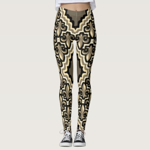 Colourful Digital 3D Design Leggings – Perfect Fit