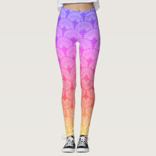Colourful Digital 3D Design Leggings – Perfect Fit
