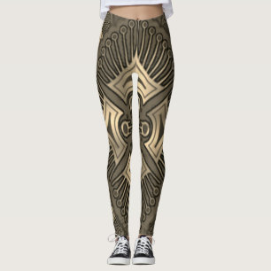 Colourful Digital 3D Design Leggings – Perfect Fit
