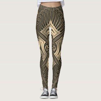 Colourful Digital 3D Design Leggings – Perfect Fit
