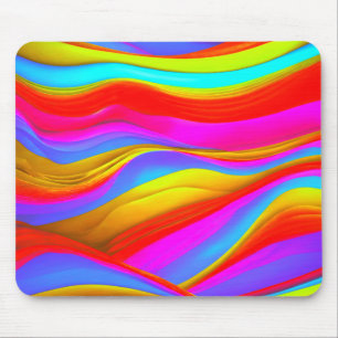 Colourful Digital Art Mouse Pad – Perfect Size for