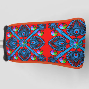 Colourful Digital Art Putter Cover – Perfect Fit &