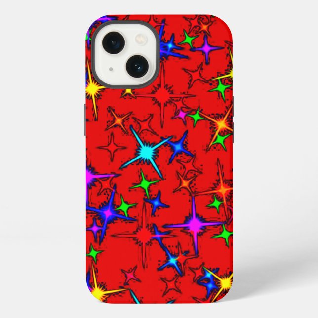 Colourful Digital Design | Case-Mate Barely There  iPhone Case (Back)