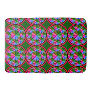 Colourful Digital Design Large Bath Mat – Perfect 