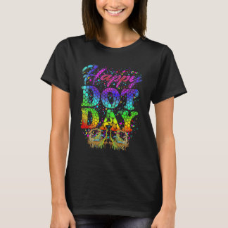 Colourful Dinosaur International Dot Day Pets T-Shirt