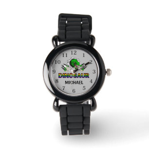 Colourful Dinosaur T-Rex Kids Watch