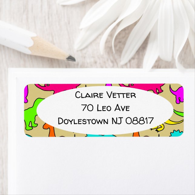 Colourful Dinosaurs (Insitu)