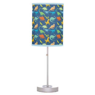Colourful Dinosaurs Table Lamp