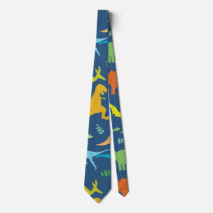 Colourful Dinosaurs Tie
