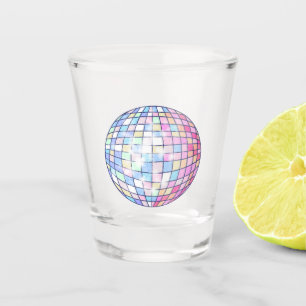 Colourful Disco Ball Shot Glass