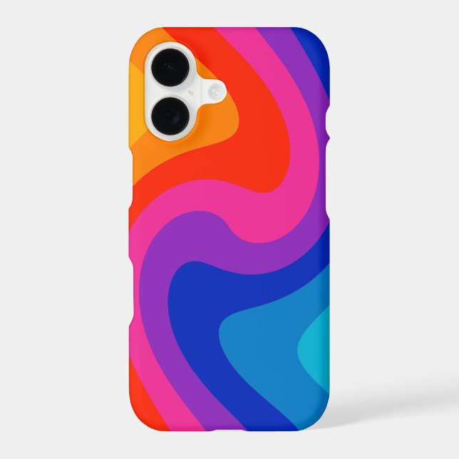 Colourful Distorted Colour Wheel (Back)