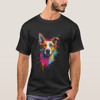 Colourful dog art T-Shirt