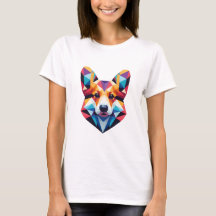 Colourful Dog Face