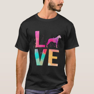 Colourful Dog Mom Gifts Rhodesian Ridgeback T-Shirt